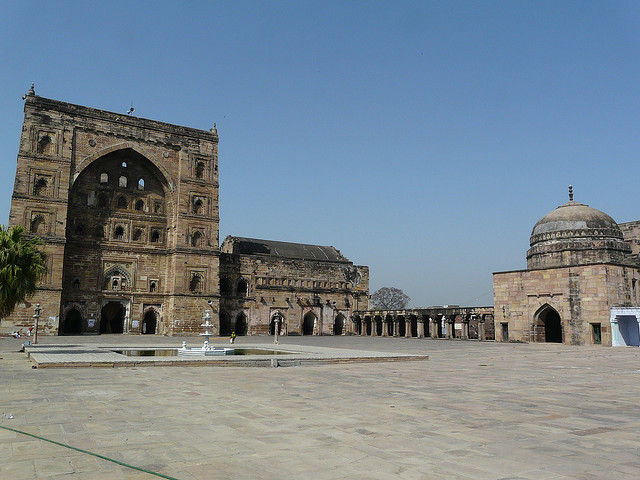 Mosque courtyard