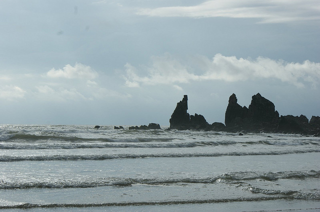 Arambol - view of the beach