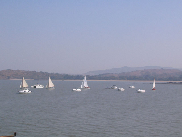 Boats at the jetty, Alibaug