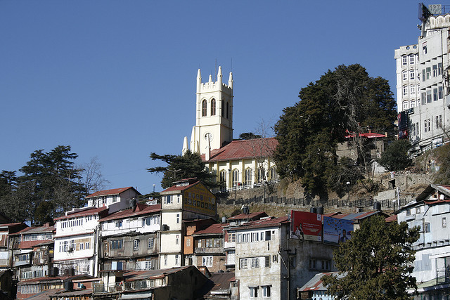 Christ Church on a hill