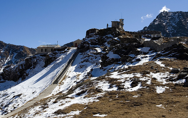 Indain check post at the Indo-China border