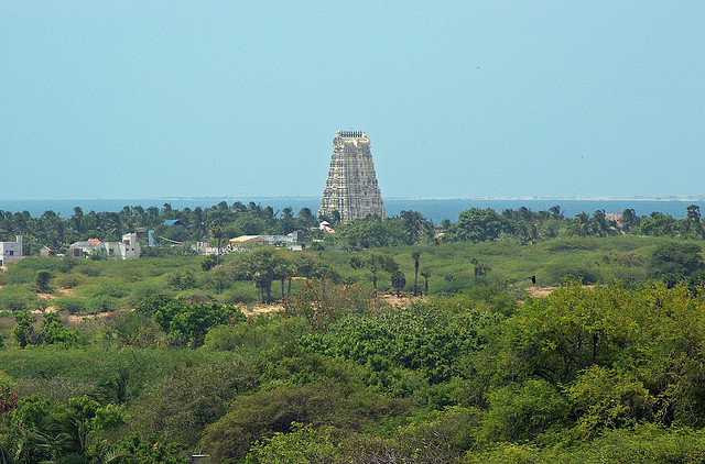 Ramanathaswamy Temple, from Gandamadana Parvatham