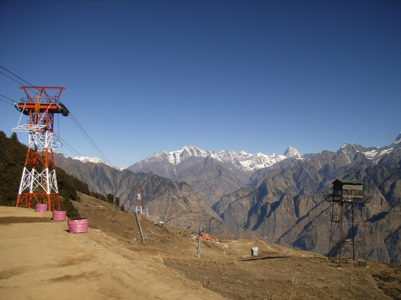 Ropeway at Joshimath