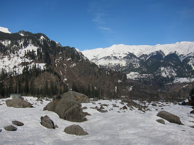 Solang Valley Upper Boulder Plateau
