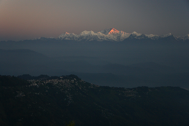 Sunrise from Tiger Hill